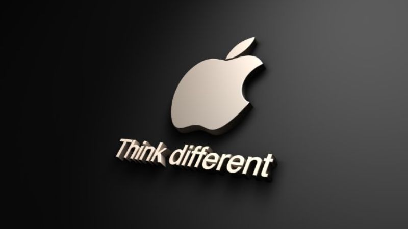 Apple slogan