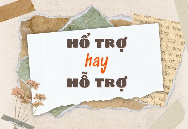 Hổ trợ hay hỗ trợ