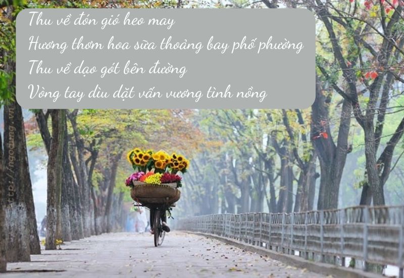 thơ về mùa thu hà nội